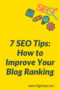 7 SEO Tips: How to Improve Your Blog Ranking