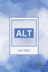 A blue square with the word alt on it.